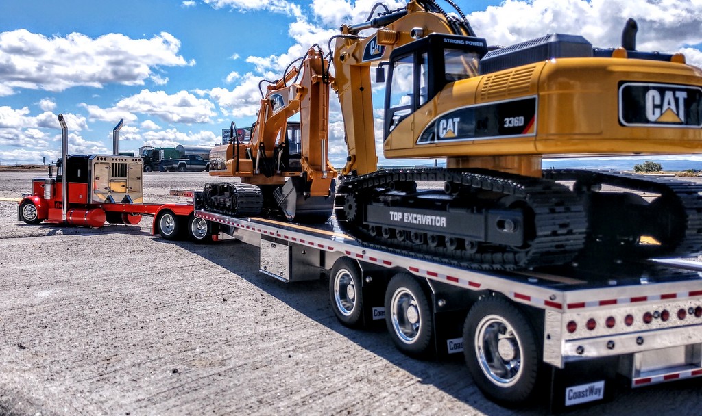 3 Axle Step Deck Trailer